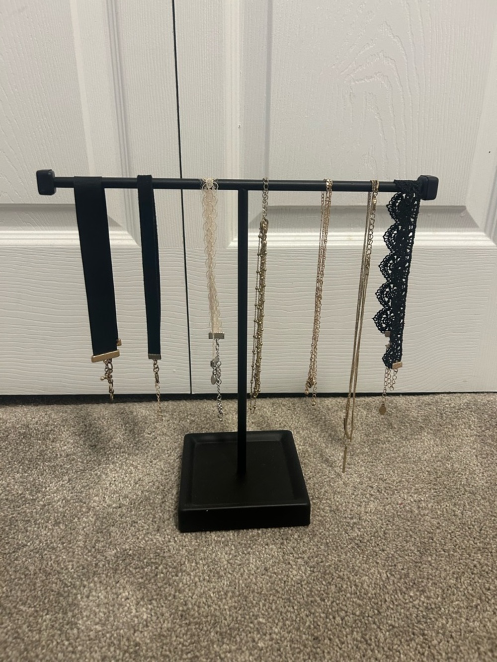 Black Jewelry Display Stand